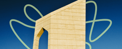 A striking arch.