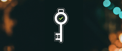 A key, signifying accessibility.